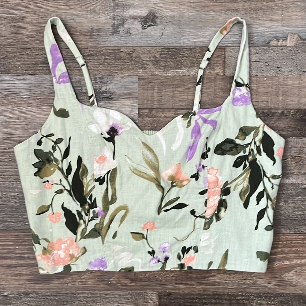 Abercrombie Linen-Blend Top